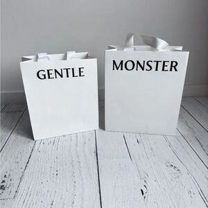 Gentle Monster - 2 Elegant White Bags